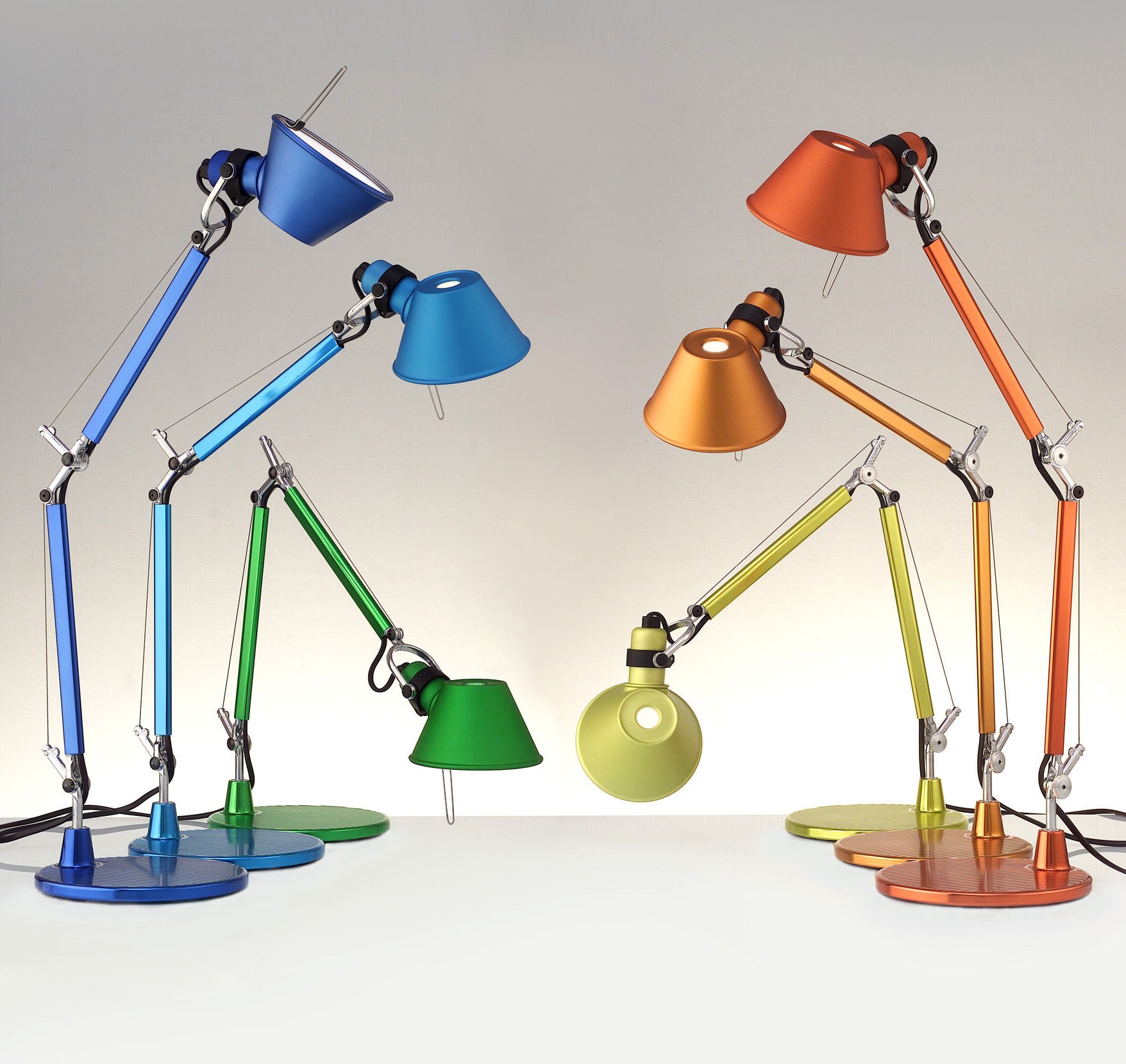 Genoalamp - Artemide - TOLOMEO MICRO INCANDESCENZA ROSSO